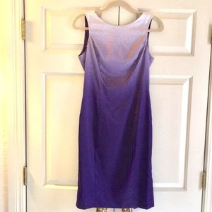 Satin ombré purple dress...Purple Rain :)